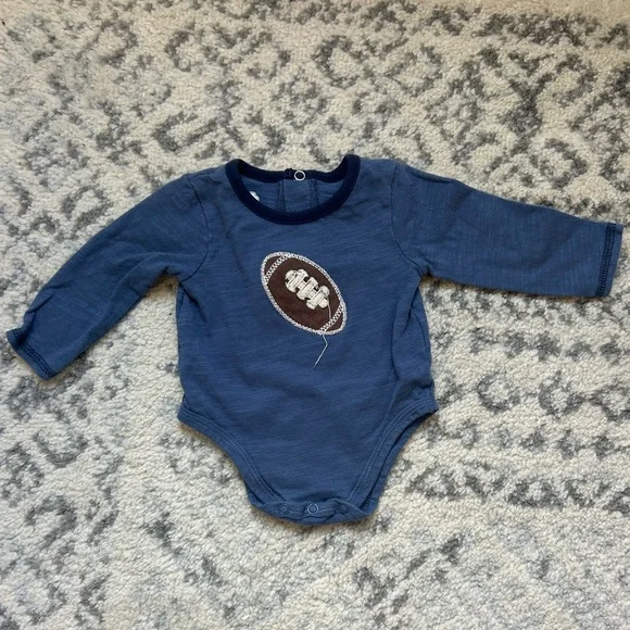 Mudpie football matching outfit size 0-3 months - Picture 3 of 7